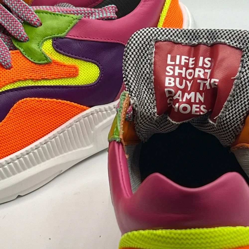 New With Box MINA BY KKIRA Sneakers Size US 9.5 Retails @$295 - Picture 8 of 10